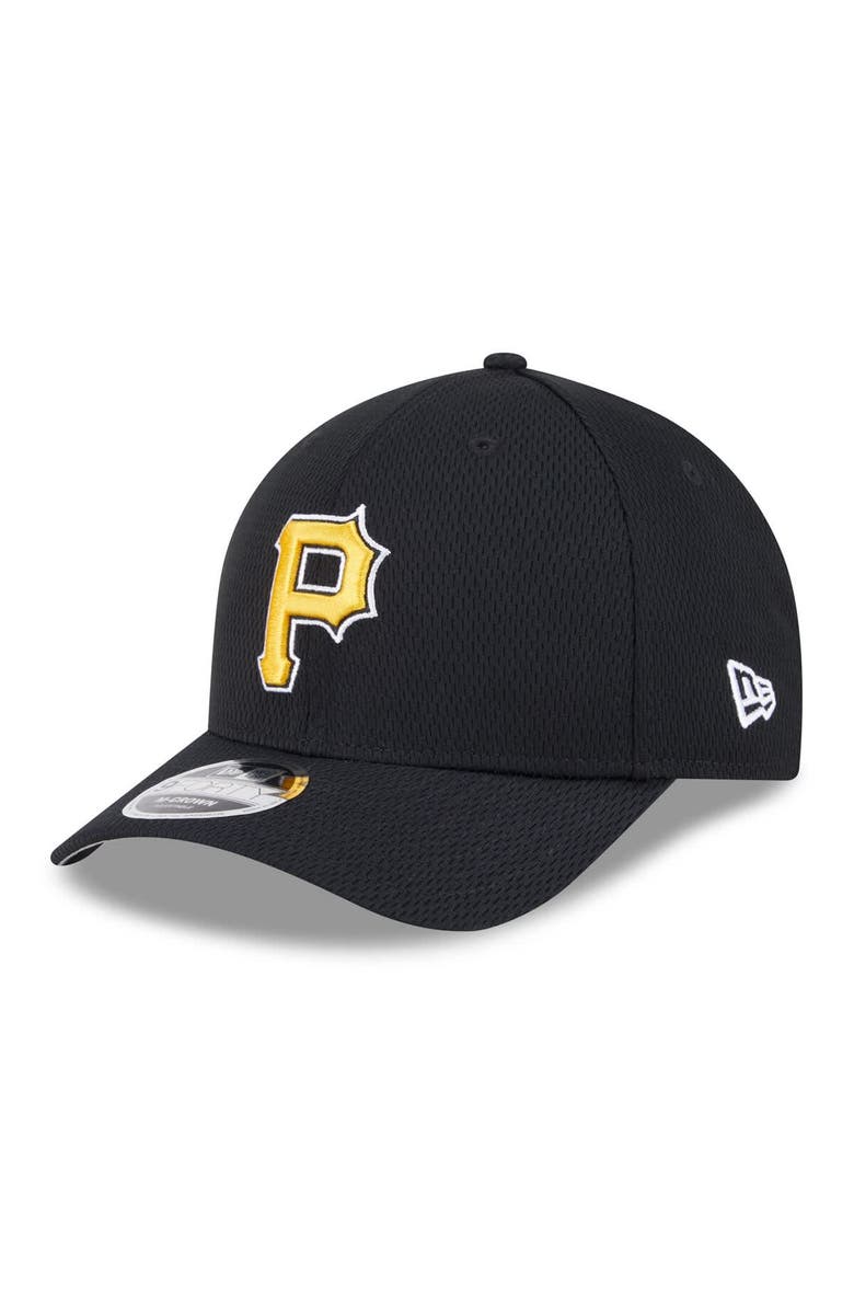 New Era Men's New Era Black Pittsburgh Pirates 2025 MLB Clubhouse 9FORTY Adjustable Hat, Main, color, Black