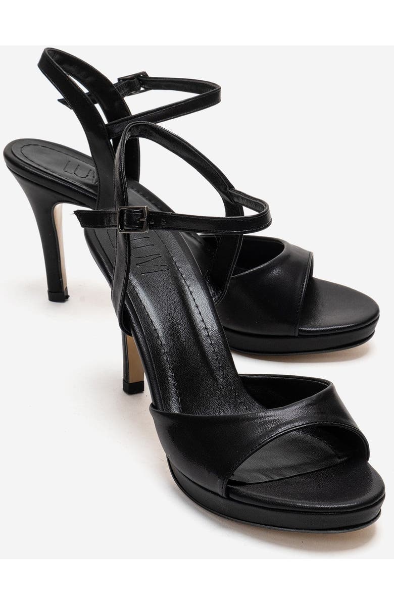 Prologue Shoes Poise Stiletto Sandal, Main, color, Black