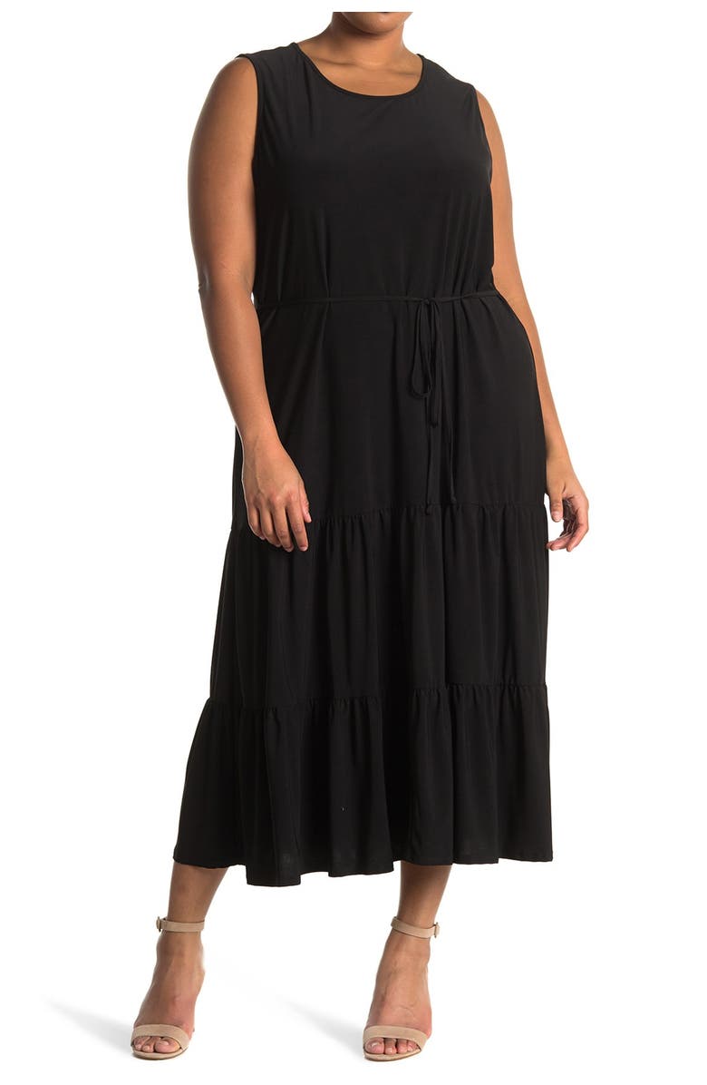 TASH AND SOPHIE Tiered Maxi Dress, Main, color, 