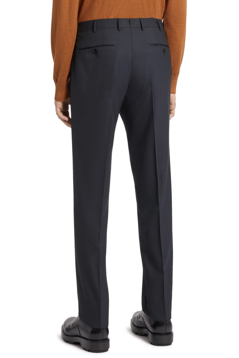 High Performance™ Wool Trousers, Alternate, color, NAVY