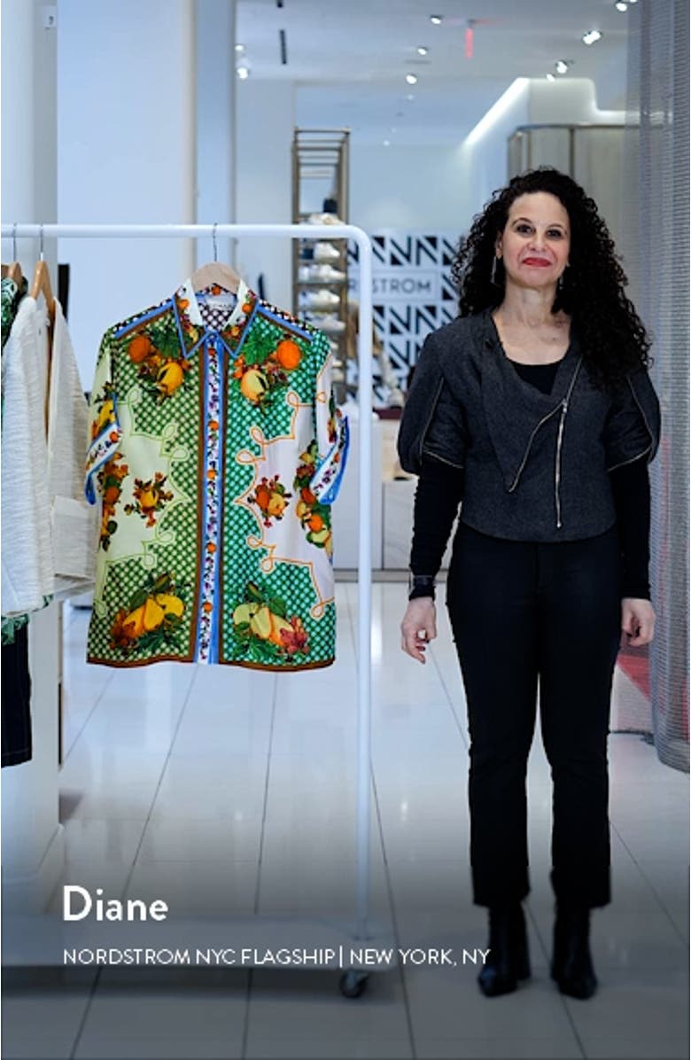 Lemonis Silk Twill Button-Up Shirt, sales video thumbnail