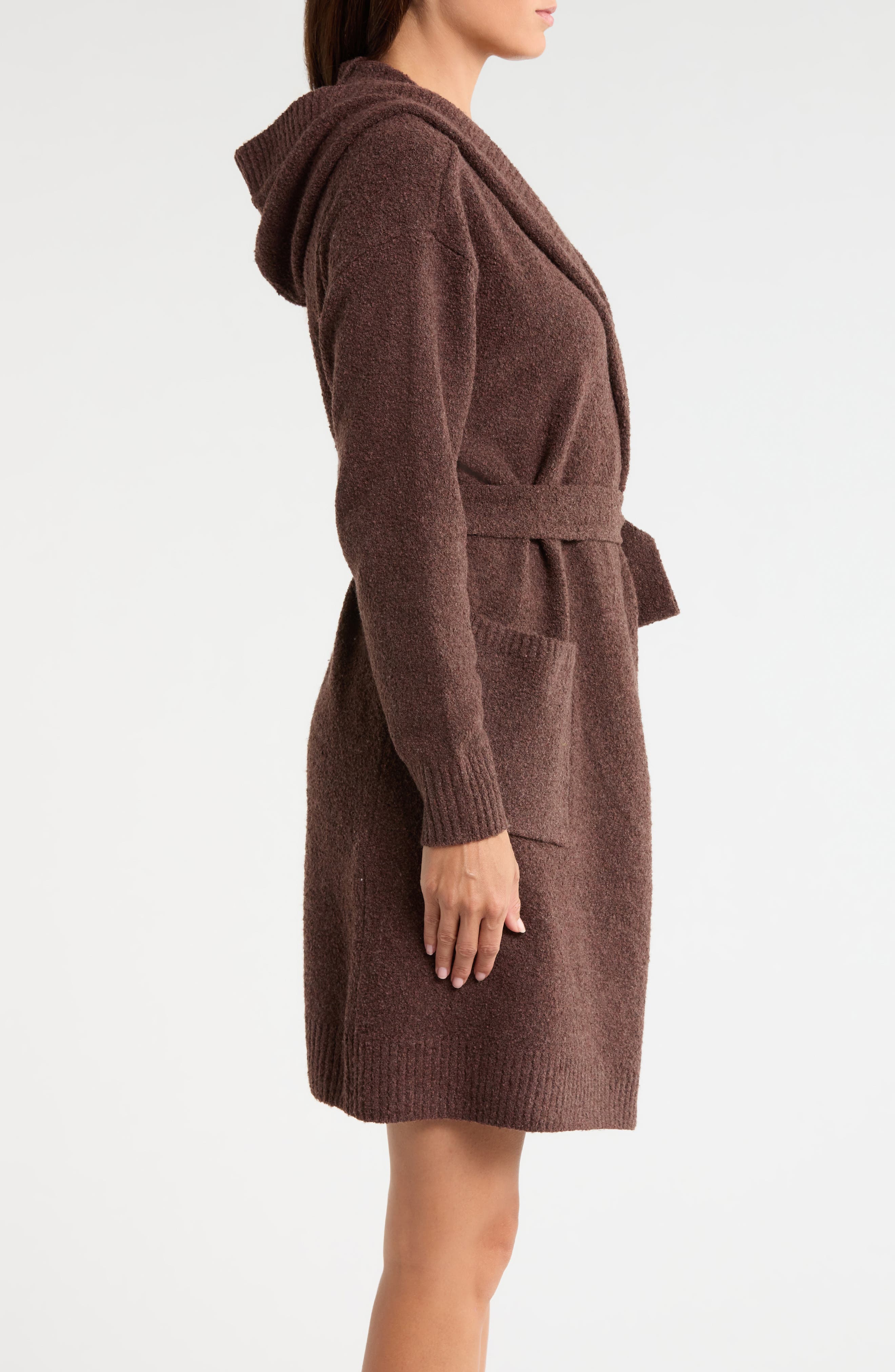 Nordstrom Cloud Soft Hooded Short Robe (Women) | Nordstrom
