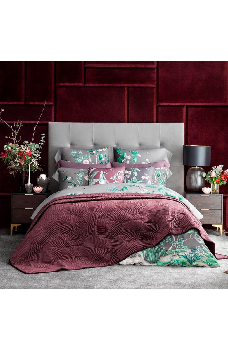 Togas Alfabia Bedcover, Main, color, Violet