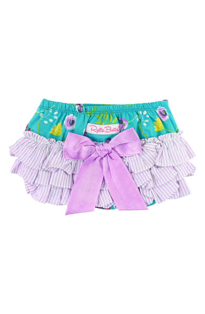 RuffleButts Sweet Meadow Swing Top & Bloomers Set, Alternate, color, 