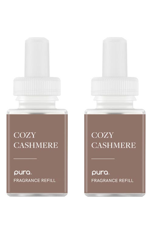 Pura 2-pack Diffuser Fragrance Refills In Cozy Cashmere