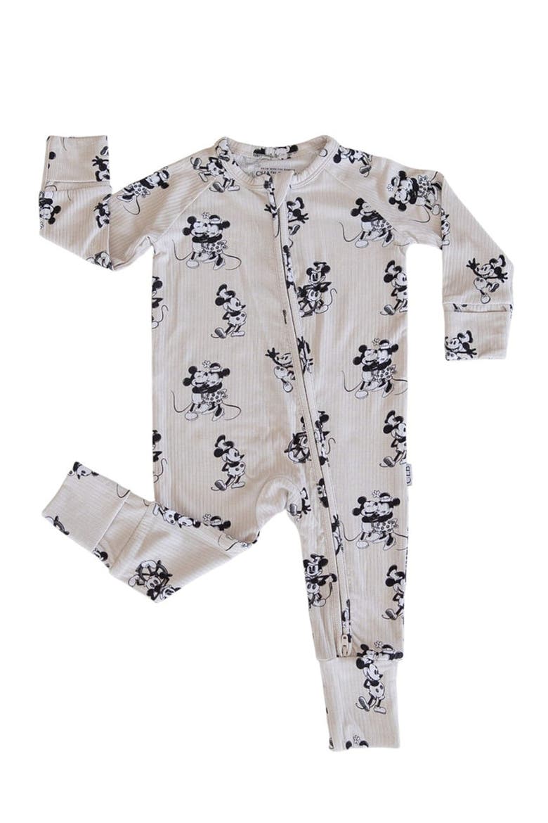Steamboat Willie Convertible Romper, Main, color, Beige