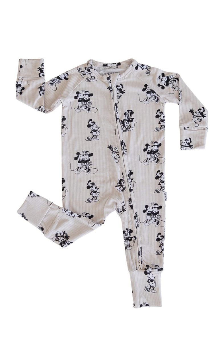 Charlie Lou Baby<sup>®</sup> Steamboat Willie Convertible Romper, Main, color, Beige