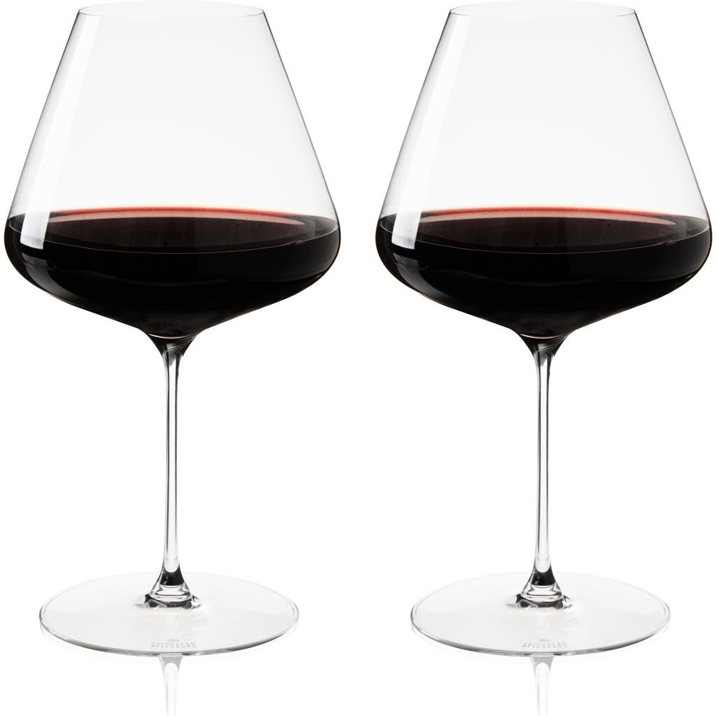 SPIEGELAU Definition Burgundy Wine Glass Set of 2 in Clear  product
