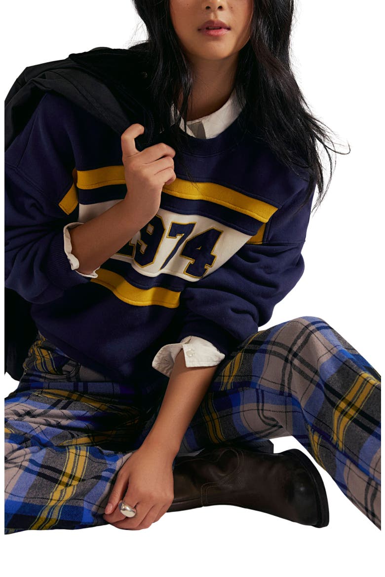 Cheers Plaid High Waist Pants, Alternate, color, CHARCOAL COMBO