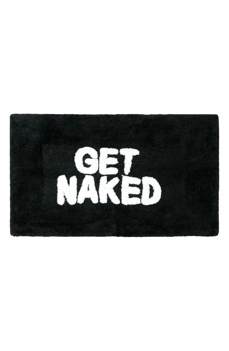 Jean Pierre New York Bet Naked Bath Mat, Main, color, 
