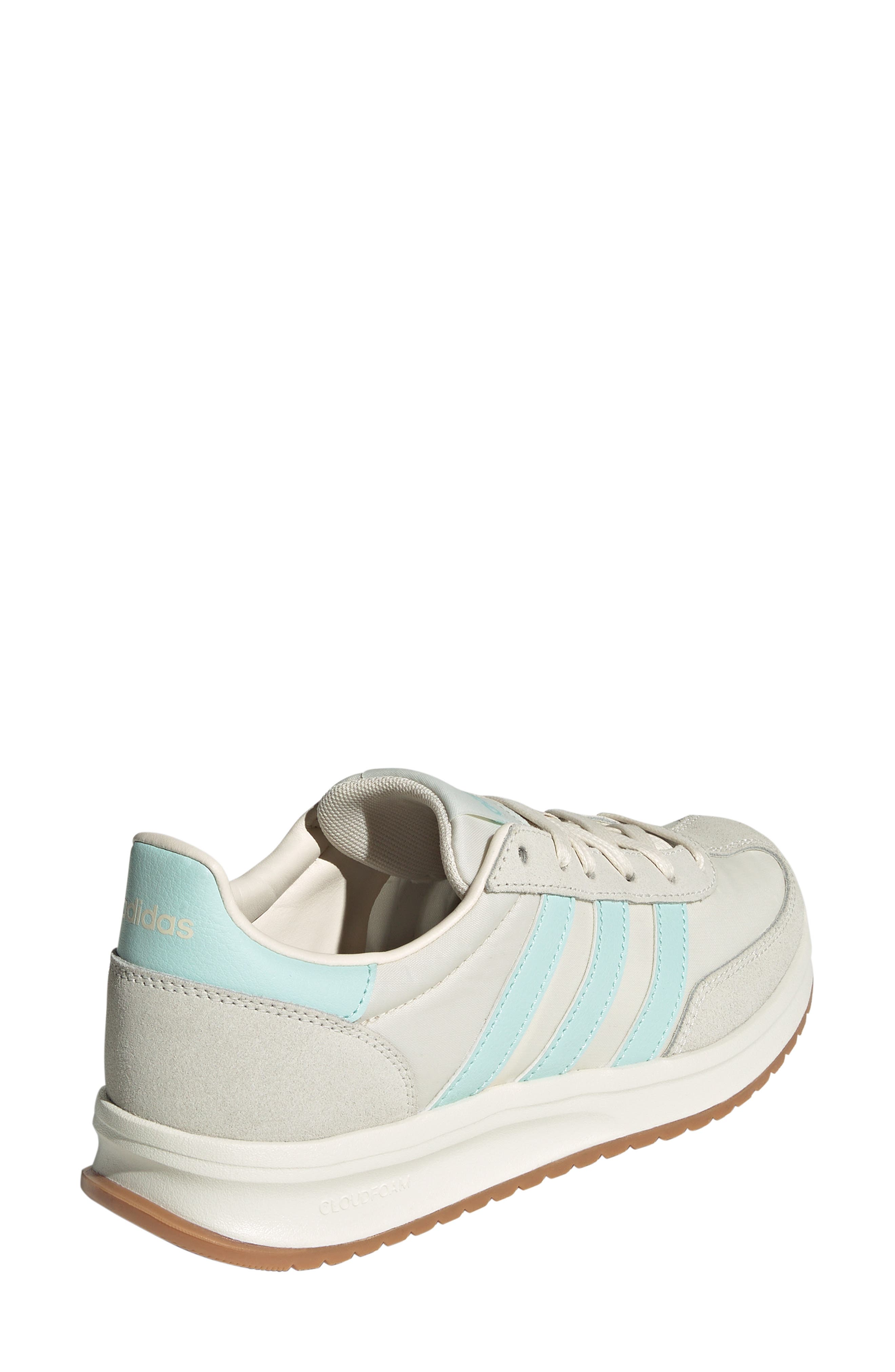 adidas Run 70s 2.0 Sneaker, Alternate, color, White/ Aqua/ Off White