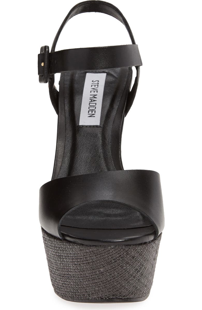 Steve Madden Citrus Platform Wedge Sandal, Alternate, color,