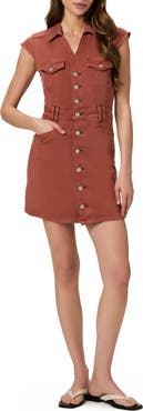 PAIGE Jaxsyn Jolene Denim Mini Shirtdress
