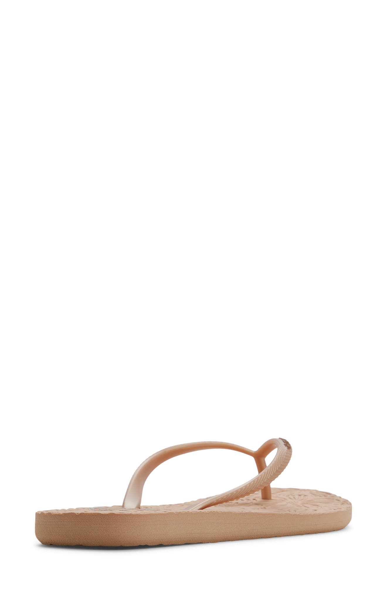 Roxy Antilles III Flip Flop, Alternate, color, Champagne