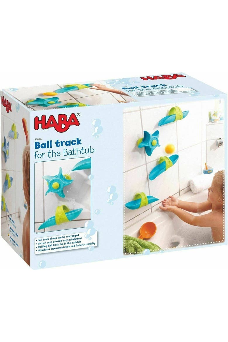 Bathtub Ball Track Set, Alternate, color, Blue Multi