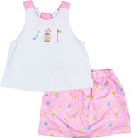 Florence Eiseman Top And Skort Set With Golf