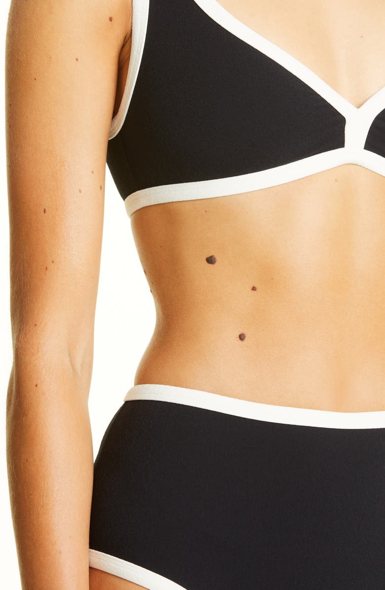 Lisa Marie Fernandez Maria High Waist Two-Piece Swimsuit, Alternate, color, 