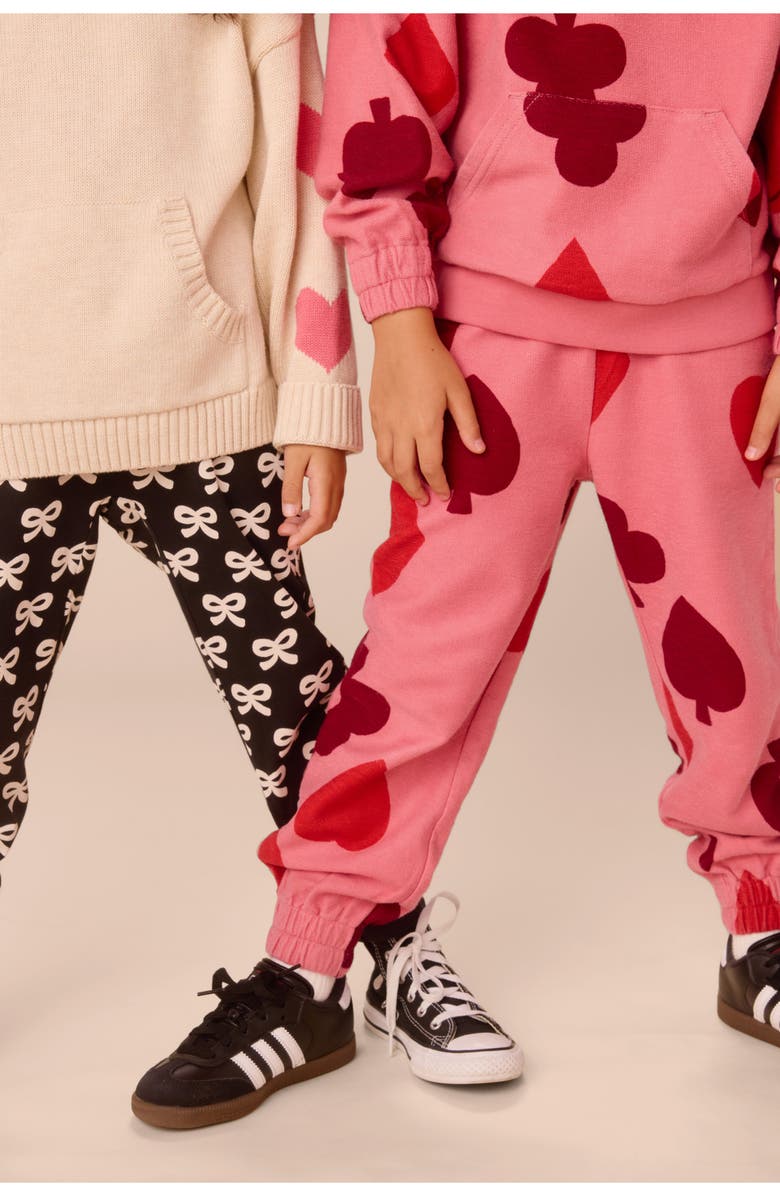 Tea Collection Printed Easy Fit Joggers, Alternate, color, 