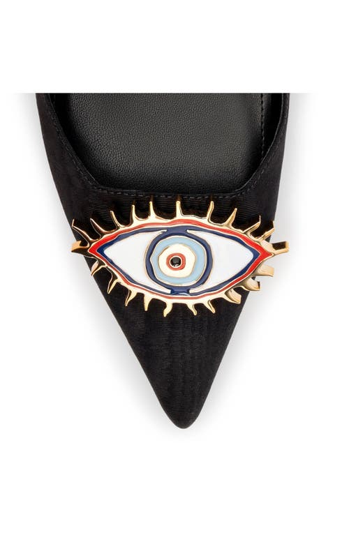 Larroude Larroudé X Libertine Eye Pump In Black