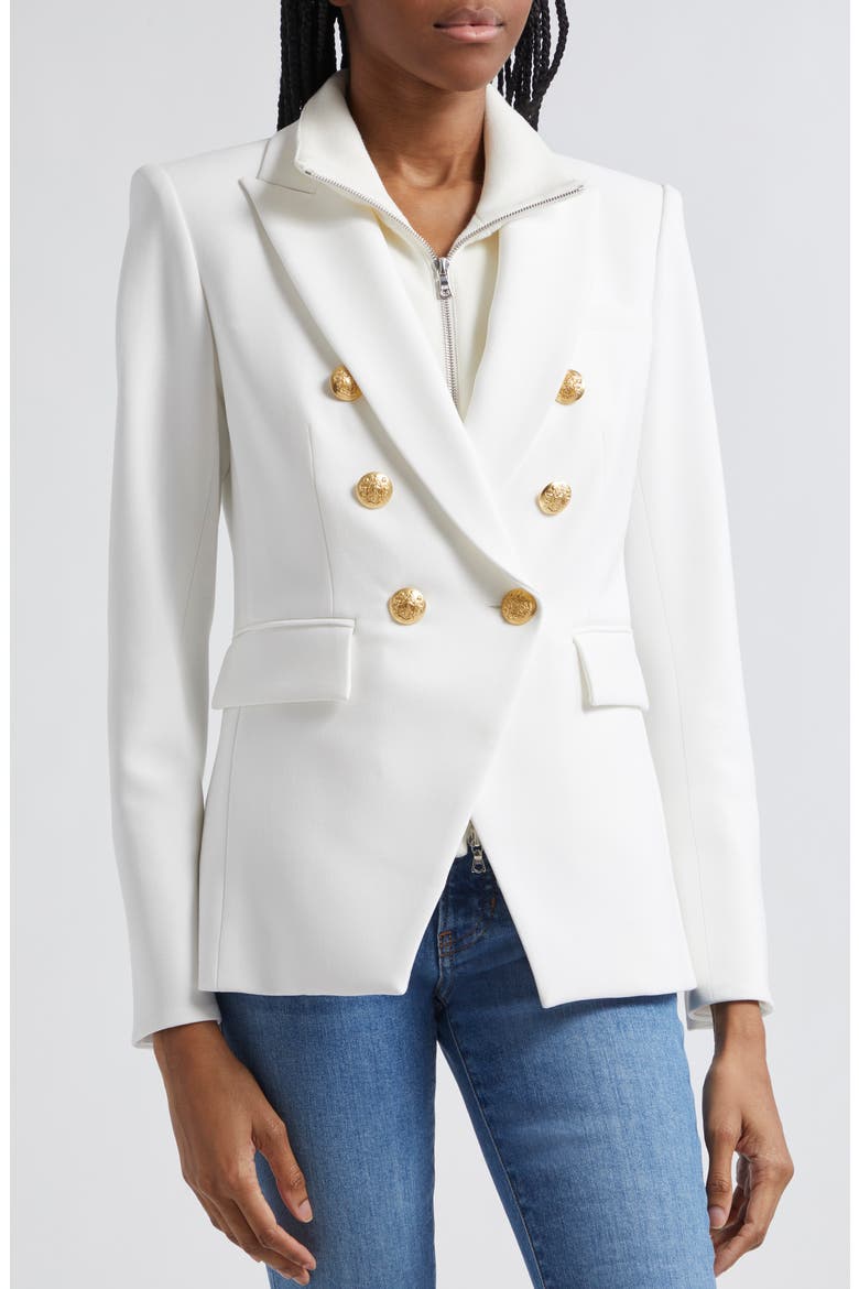 Miller Dickey Jacket, Alternate, color, OFF WHITE/GOLD