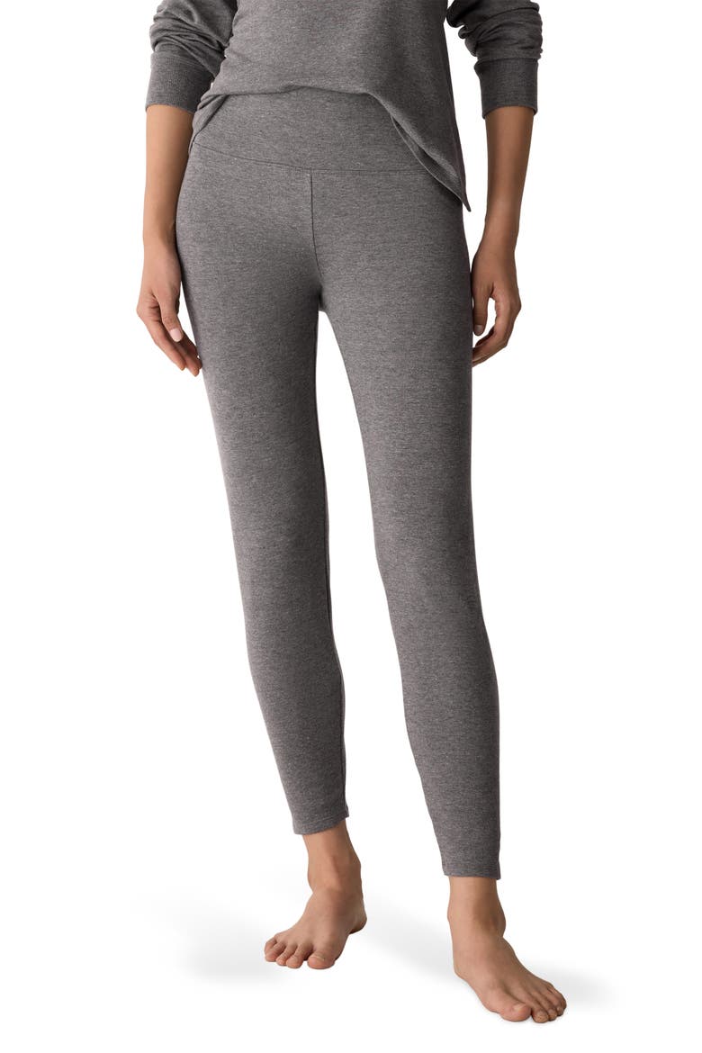 High Waist Ankle Leggings, Main, color, ASH
