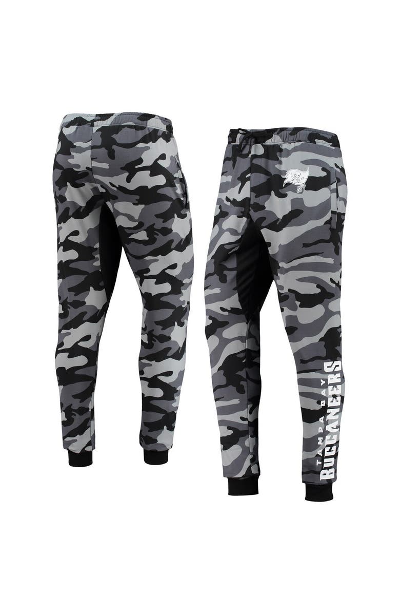 FOCO Men's FOCO Black Tampa Bay Buccaneers Camo Jogger Pants, Main, color, 