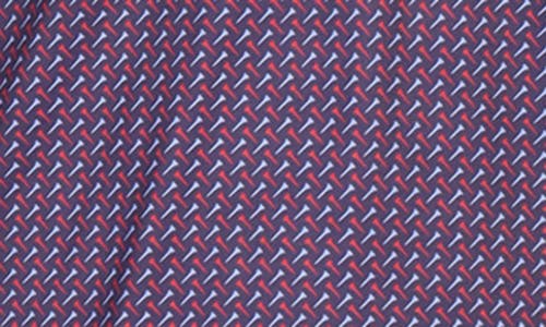 Tailorbyrd Golf Tees Print Performance Polo In Purple