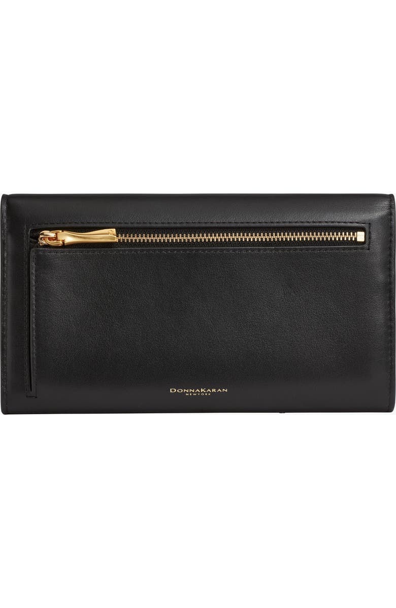 Donna Karan New York Malverne Wristlet, Alternate, color, Black/Gold