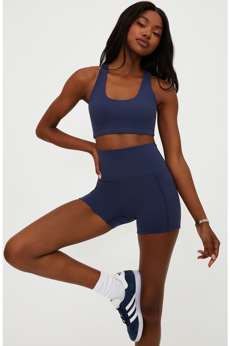 Nali High Waist Pocket Bike Shorts, Alternate, color, ULTRAMARINE