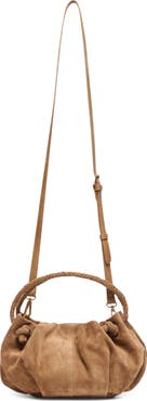 Dolce Vita Cocoa Leather Crossbody Bag