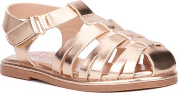 Kids' Metallic Fisherman Sandal