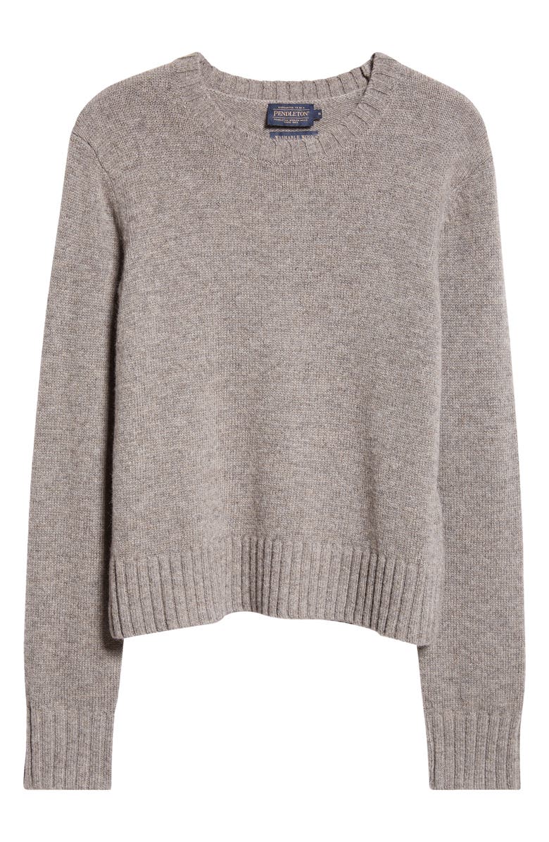 Pendleton Relaxed Shetland Wool Sweater, Alternate, color,