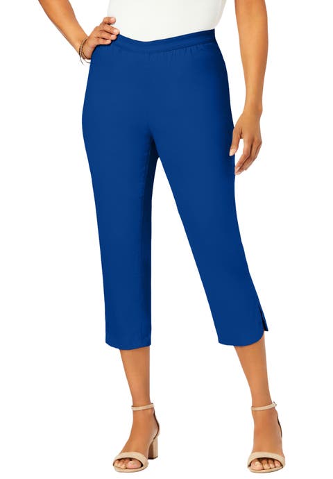 Stretch Denim Crop Jeggings (Plus Available)