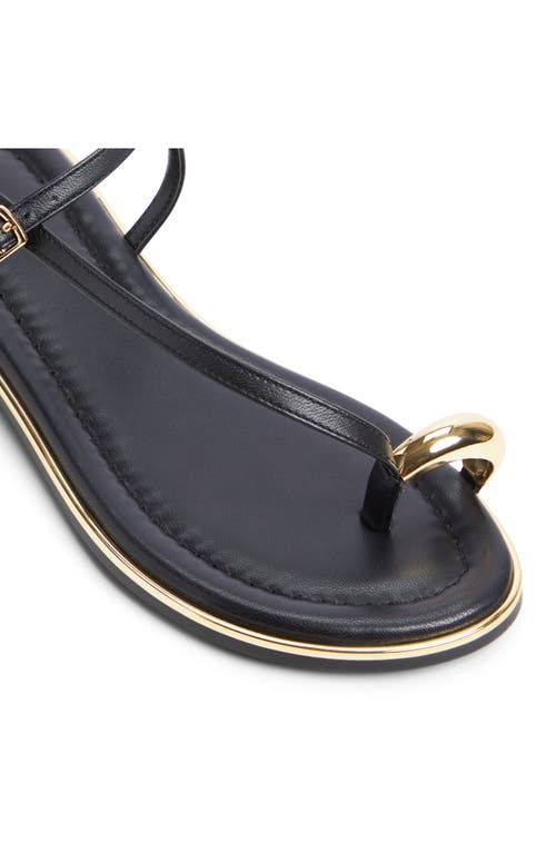 Aldo Women's Jomali Toe Loop Flat Sandals In Other Black
