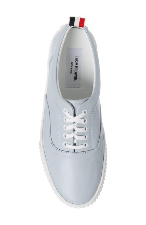 Thom Browne Heritage Low Top Sneaker In Light Blue