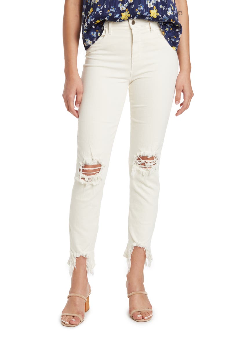 LAGENCE High Line High Rise Skinny Jeans, Main, color, VINTAGE WH