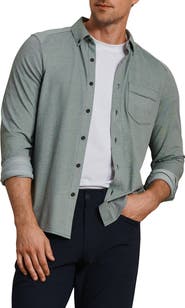 Rhone Effortless Oxford Performance Button-Down Shirt