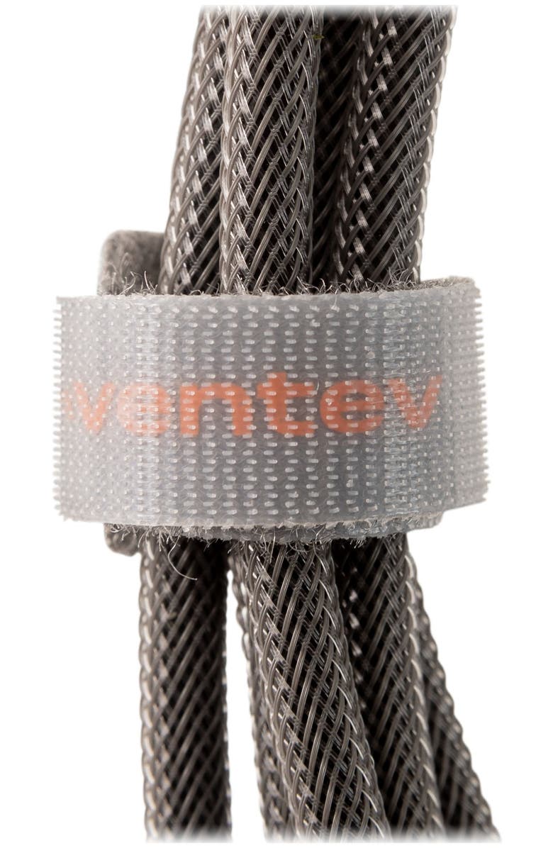 Ventev Alloy USB-C to USB-C High Speed Ultra Durable 10 Foot Cable, Alternate, color, Silver