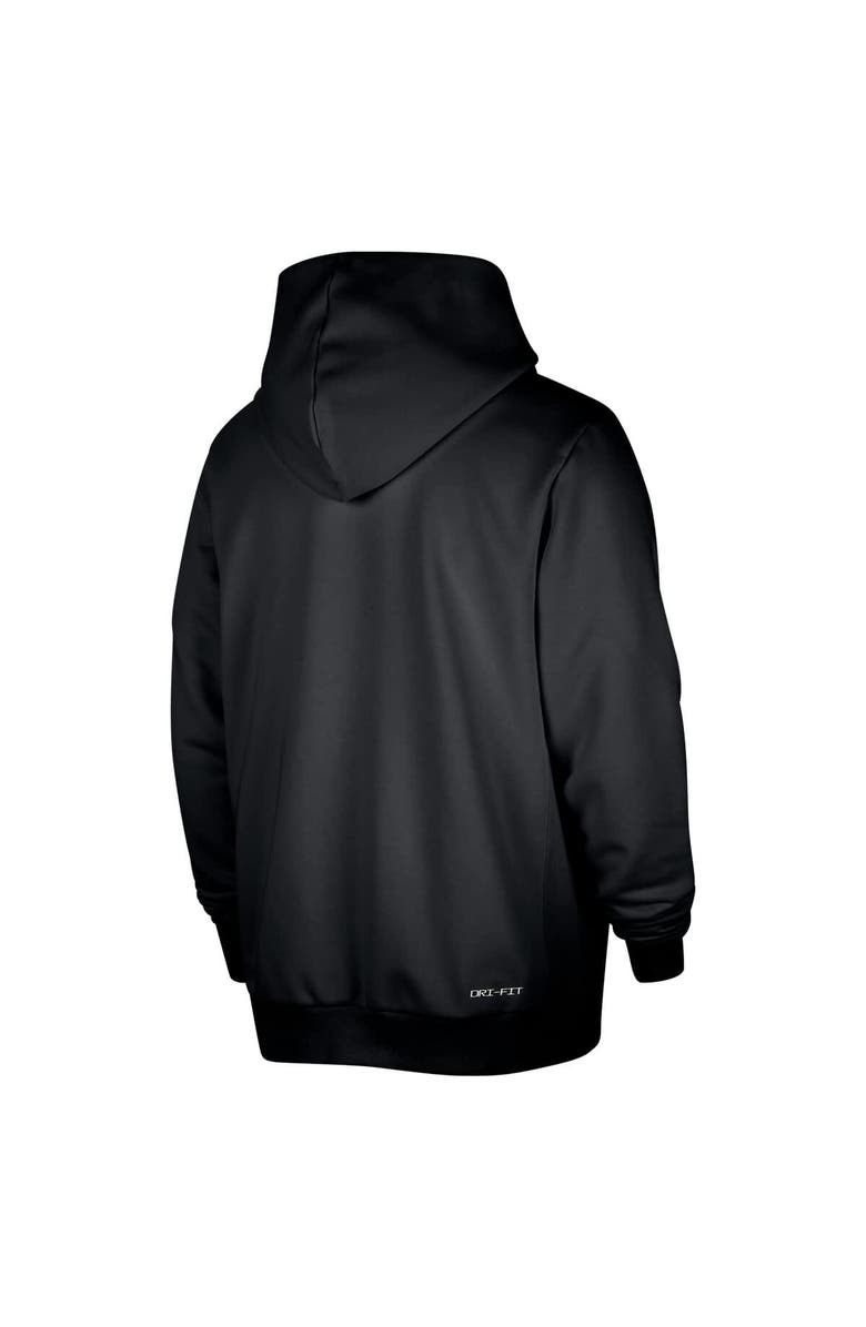 Nike Men's Nike Black Golden State Warriors Authentic Standard Issue Full-Zip Hoodie Jacket, Alternate, color, 