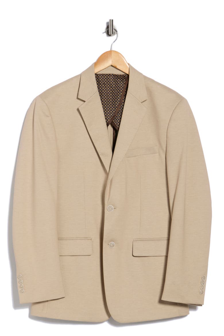 Slim Fit Stretch Knit Sport Coat, Alternate, color, MAIZE