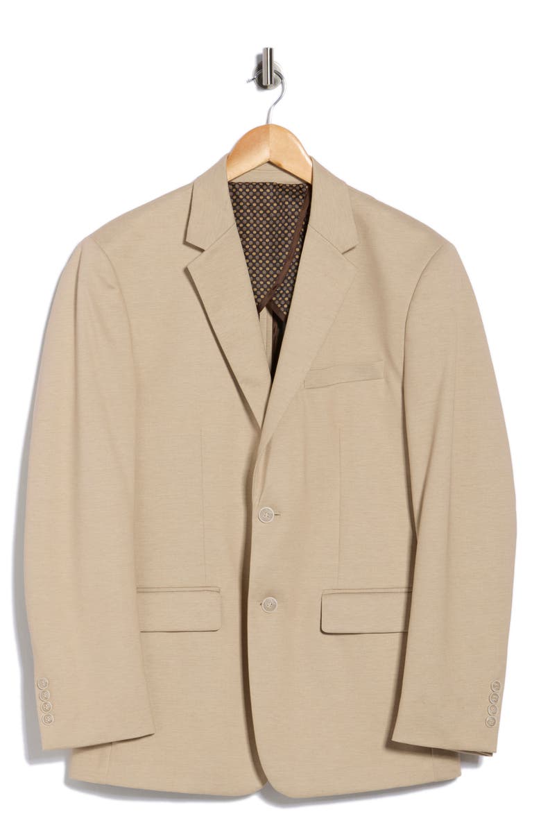 Duchamp Slim Fit Stretch Knit Sport Coat, Main, color, Maize
