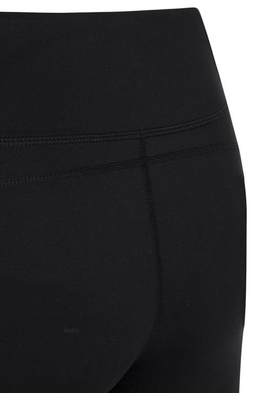 Dalix Womens Ghost Comfort Stretch Leggings In Black