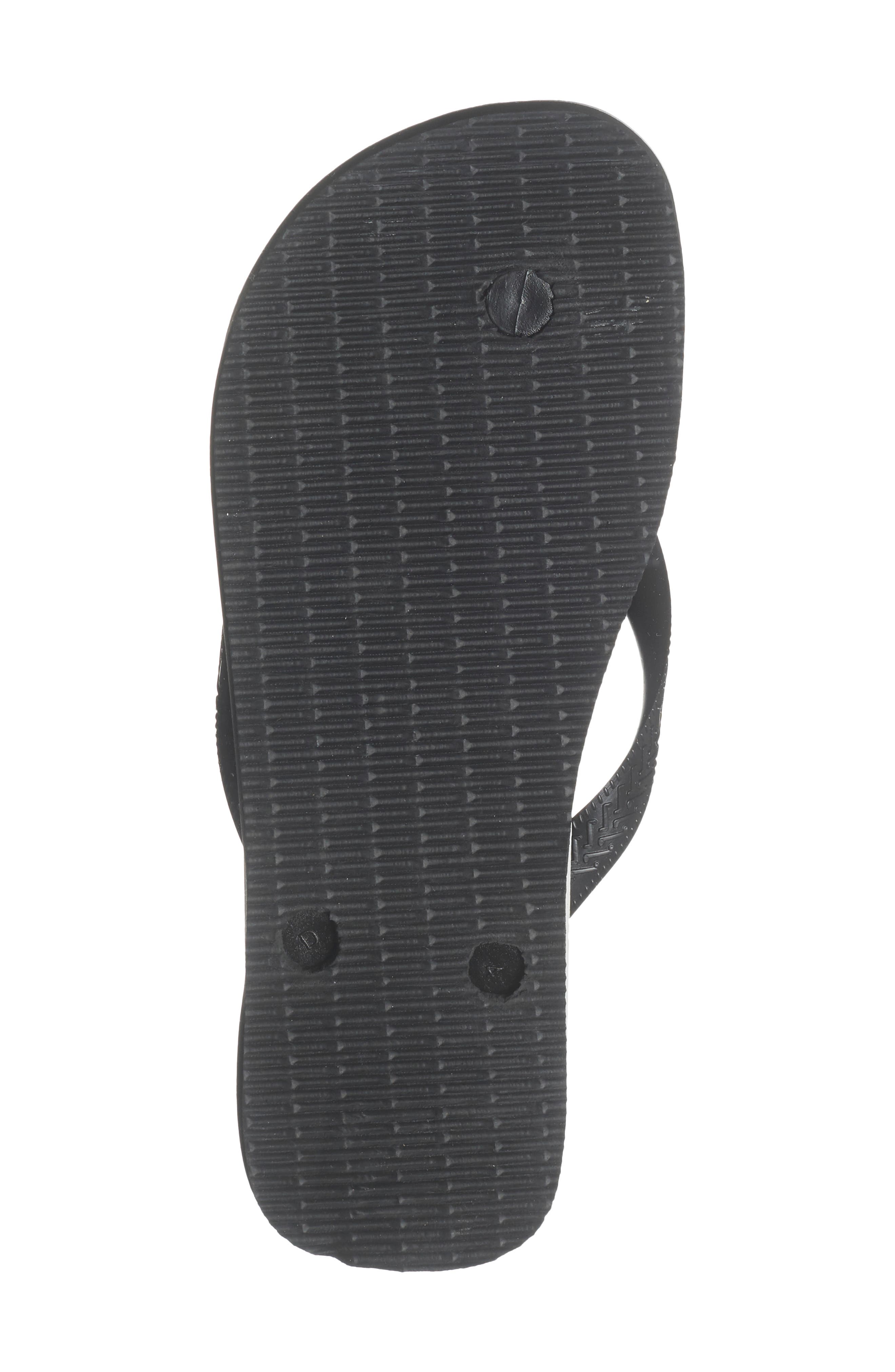 Havaianas x Farm Rio Bananica Flip Flop, Alternate, color, Black