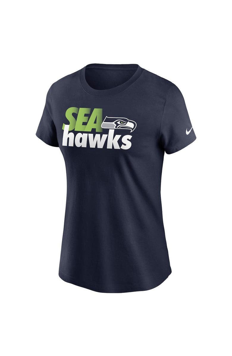 Nike Women's Nike College Navy Seattle Seahawks Hometown Collection T-Shirt, Alternate, color, 