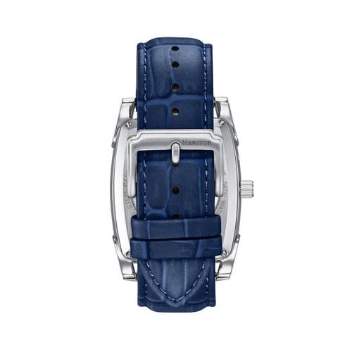 Heritor Automatic Valentin Mens Automatic Watch With Date In Blue