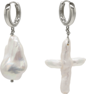 Velvet Luna Irregular Baroque Pearl Earrings