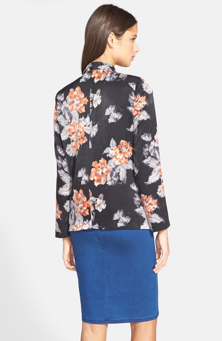 ASTR the Label ASTR Drape Front Blazer, Alternate, color,