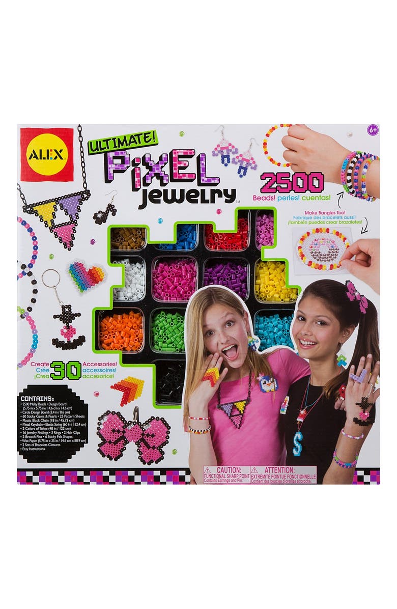 Alex<sup>®</sup> Toys 'Ultimate! Pixel Jewelry<sup>™</sup>' Kit, Main, color,