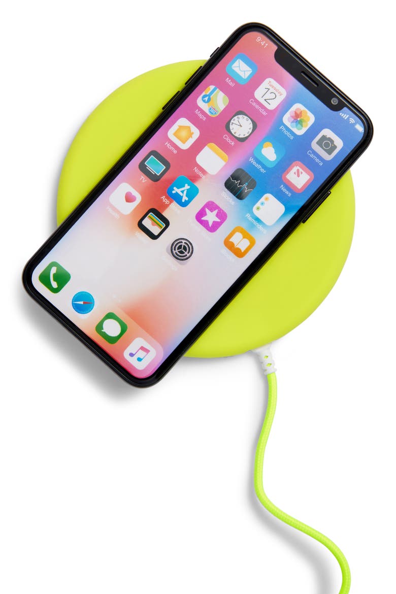 Tech Wireless Charging Pad, Alternate, color, BLUE