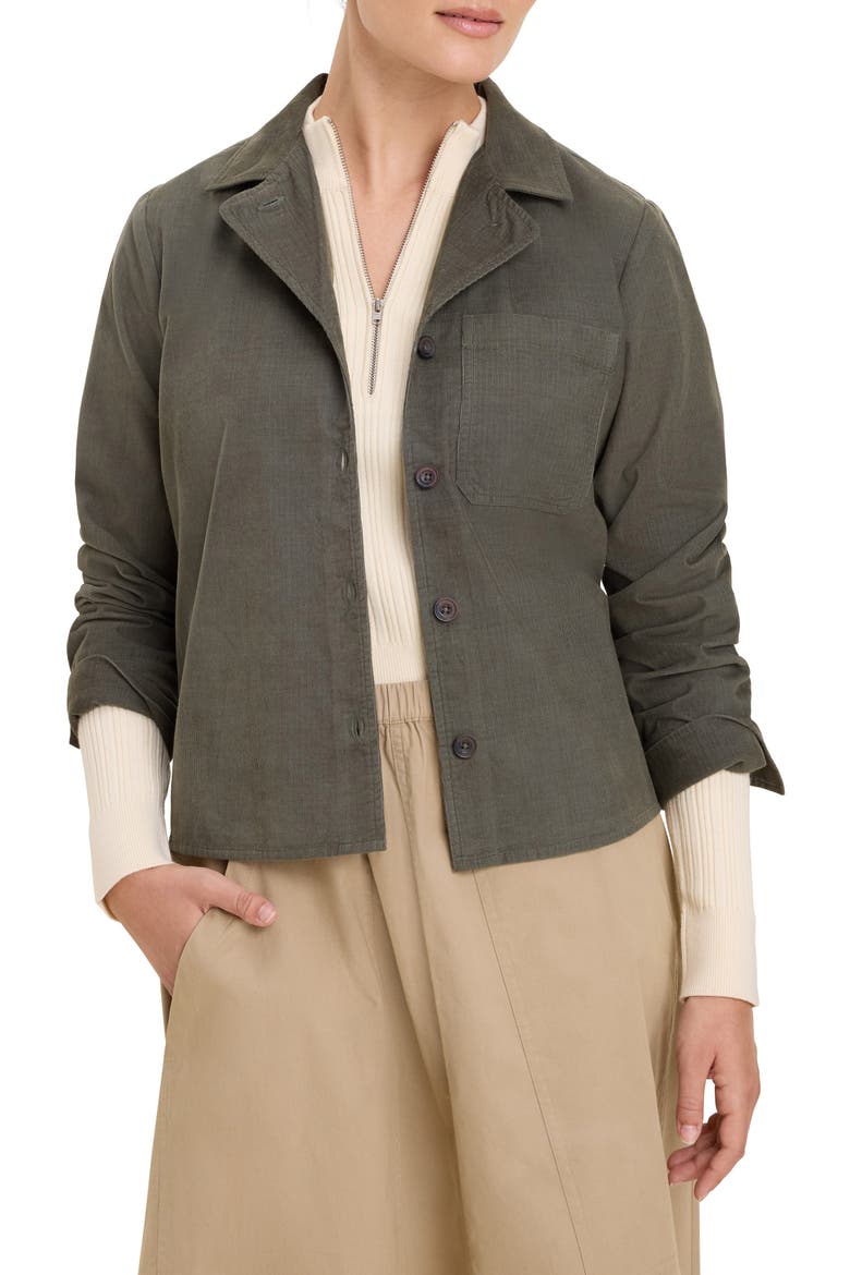 Baby Cord Shirt Jacket, Main, color, BRIAR